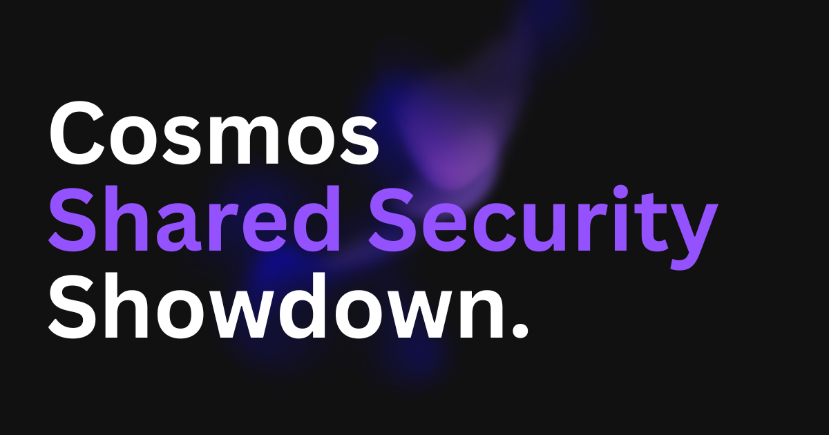 Cosmos Shared Security Showdown